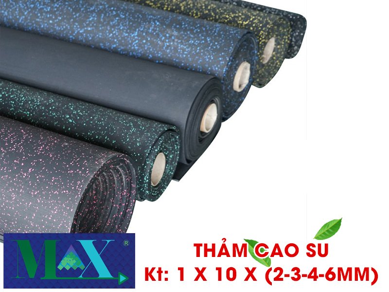 Thảm Gạch Cao Su Phòng Gym: Giải Pháp An Toàn Và Tiện Lợi Cho Không Gian Tập