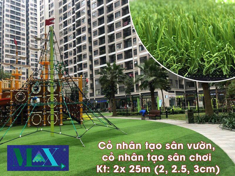 Thi công sân cỏ nhân tạo, sân chơi cỏ nhân tạo