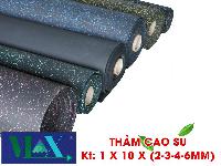 Thảm Gạch Cao Su Phòng Gym: Giải Pháp An Toàn Và Tiện Lợi Cho Không Gian Tập